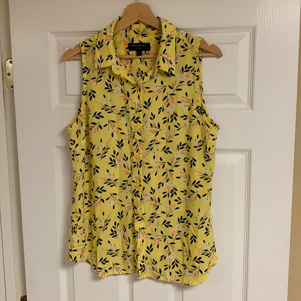 Banana Republic button-up, medium